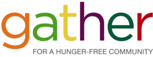 Gather for a hunger-free community logo